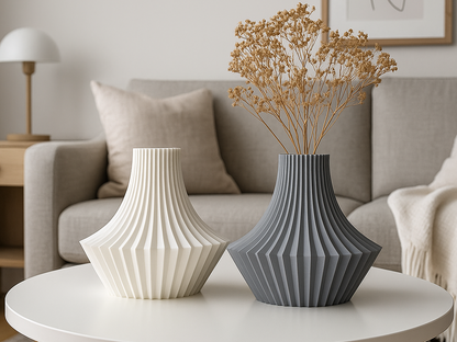 Vase Cléopâtre fait main, vase décoratif raffiné — vue 2