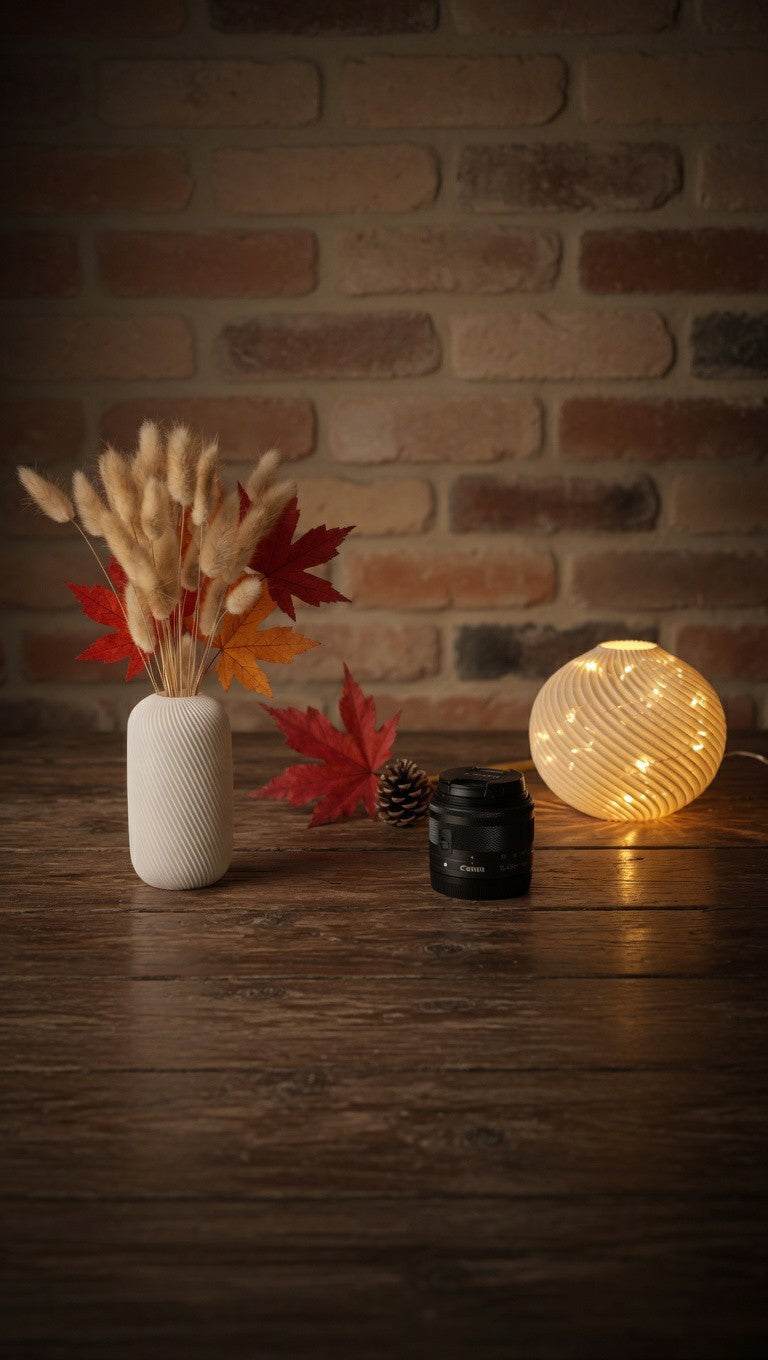 Vase Rossella fait main, vase décoratif tout en courbes — vue 2
